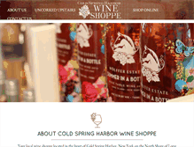 Tablet Screenshot of cshwine.com